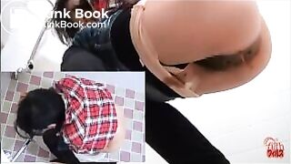 Japanese Girl Shitting toilet 2 - F71-01edited2 2