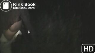 NSG Blond big ass pooping night ootdour