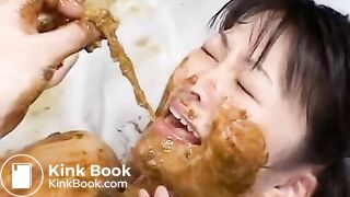 Japanese lesbian scat 134