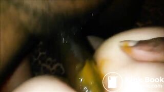 She Poops on his Black Dick