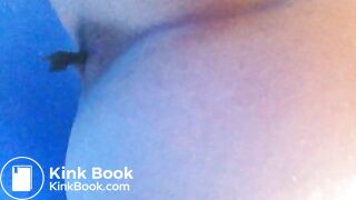 British girl films herself pooping