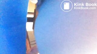 British girl films herself pooping