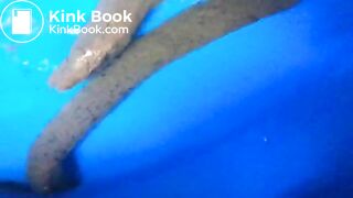 British girl films herself pooping