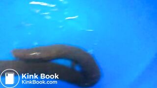 British girl films herself pooping