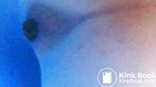 British girl films herself pooping