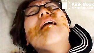 Japanese lesbian scat 122