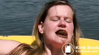 Rubber boat scat