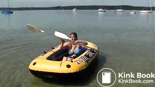 Rubber boat scat