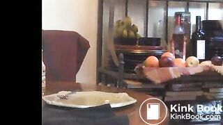 Babe poops on her breakfast plate