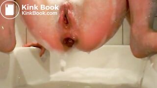 bath poo and enema
