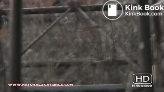 NSG blond pooping ootdhor