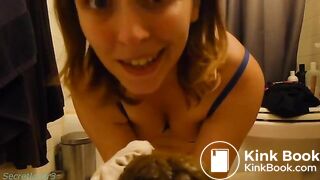 panty poop and scat licking