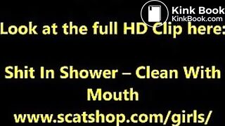 Shit In Shower - Clean With Mouth SD
