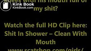 Shit In Shower - Clean With Mouth SD