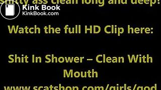 Shit In Shower - Clean With Mouth SD