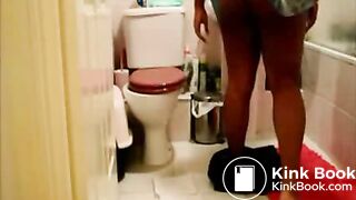 British Black Babe dumps