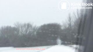 NSG good brune pooping neige