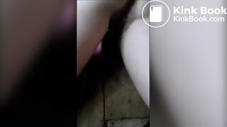 Pooping on stomach