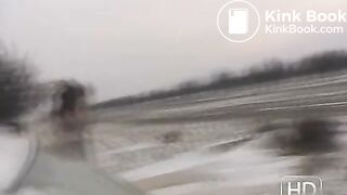 NSG very nice long poop in neige