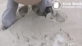 NSG very nice long poop in neige