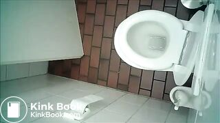 Webcam in the womens restroom and diarrhea woman