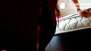 Japanese girl shit in panties after drinking whisky