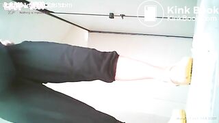 Chinese public toilet pooping