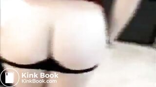 lovely woman shitting