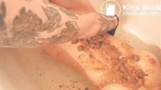 19 year old covered in shit