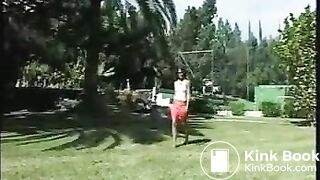 hottie Penelope pees and poops 2