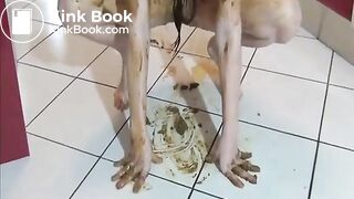 Nasty Teen Self Shitting