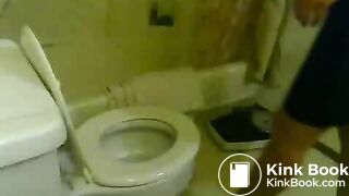 Shit Over The Toilet