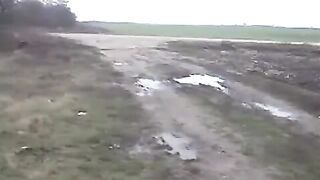 NSG chick loves to big diarhea outdoor