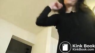 ladies shitting
