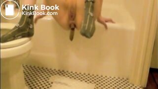 Hot Blond, Red Dress, Poops