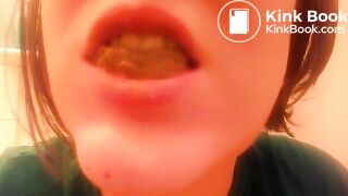 Me eating shit