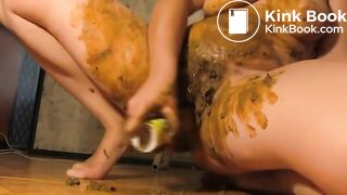 Scat Fist and Air Freshener Aerosol - scat porn at ThisVid tube