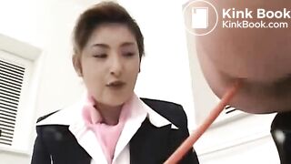 Lesbian poop and enema