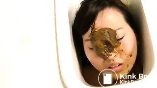 Japanese lesbian scat 123