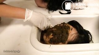 Japanese lesbian scat 123