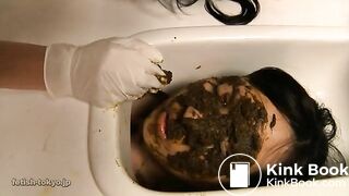 Japanese lesbian scat 123