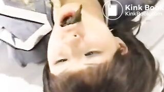 Japanese lesbian scat 129