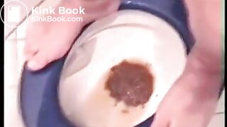 Diarrhea over the toilet