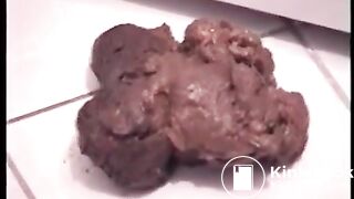 Diarrhea over the toilet