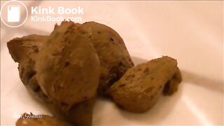 scat goddess ashley floor poop