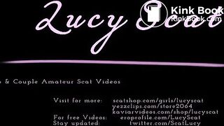 pooping while i washed the dishes – 2 Videos  LucyScat