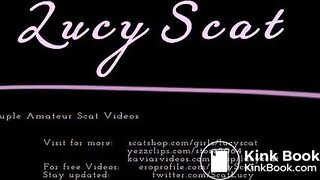 pooping while i washed the dishes – 2 Videos  LucyScat