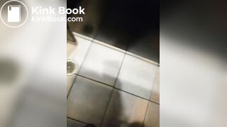 Shit in restaurant bathroom