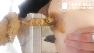 Mistress Lilly diarrhea in public places and enemas-part00