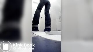 Girls pooping, webcam in the toilet 5-1 - Pooping and